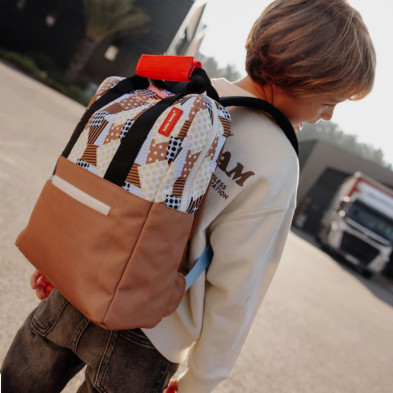 HELLO HOSSY. Σακίδιο πλάτης Patchwork - Ενηλίκων