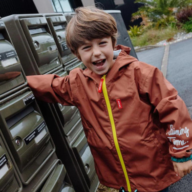 HELLO HOSSY. Αδιάβροχο μπουφάν Peanut - 2-3 ετών