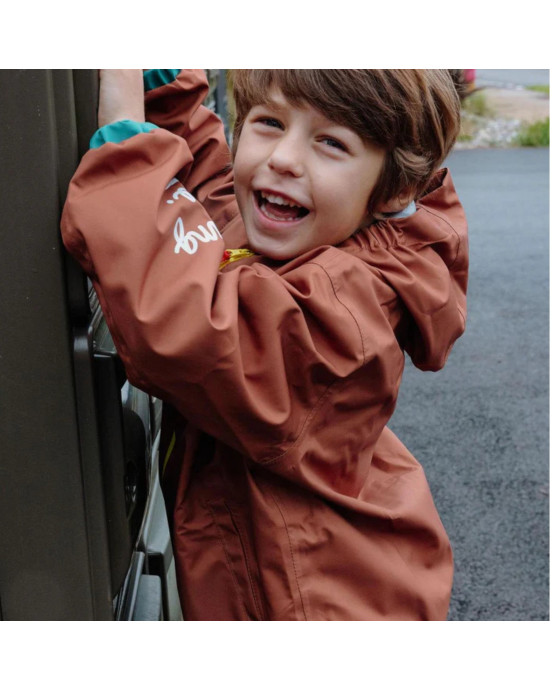 HELLO HOSSY. Αδιάβροχο μπουφάν Peanut - 2-3 ετών