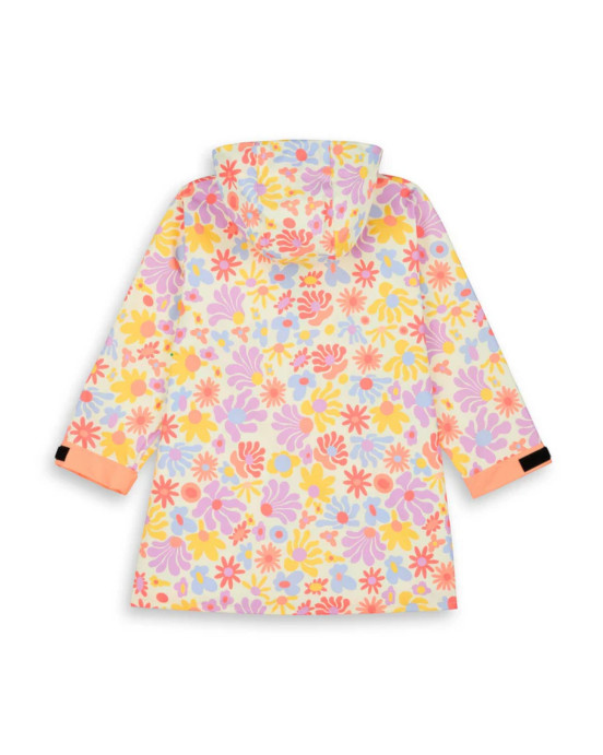 HELLO HOSSY. Αδιάβροχο πόντσο Retro Flowers - 2-3 ετών