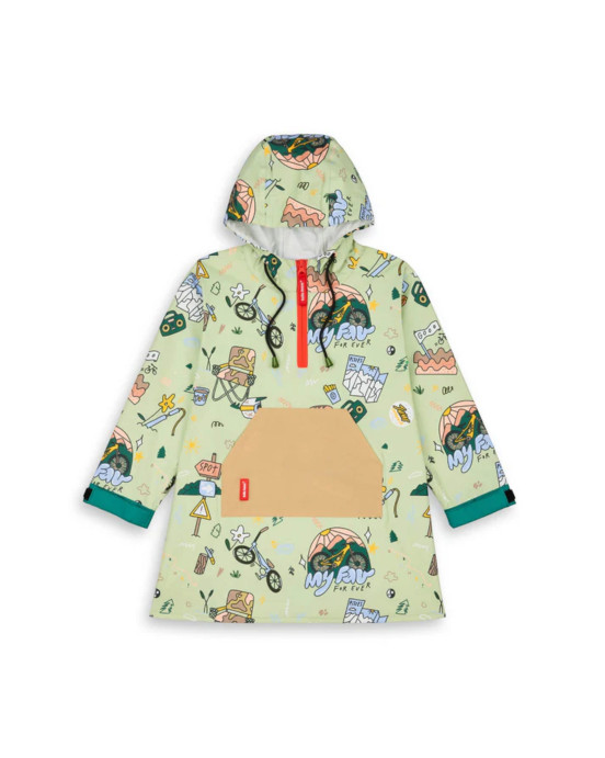 HELLO HOSSY. Αδιάβροχο πόντσο Mountain Ride - 7-9 ετών