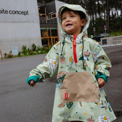 HELLO HOSSY. Αδιάβροχο πόντσο Mountain Ride - 7-9 ετών