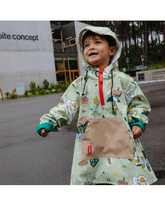 HELLO HOSSY. Αδιάβροχο πόντσο Mountain Ride - 7-9 ετών