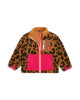 HELLO HOSSY. Μπουφάν fleece Leopard - Μαμά S