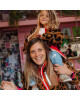 HELLO HOSSY. Μπουφάν fleece Leopard - Μαμά S