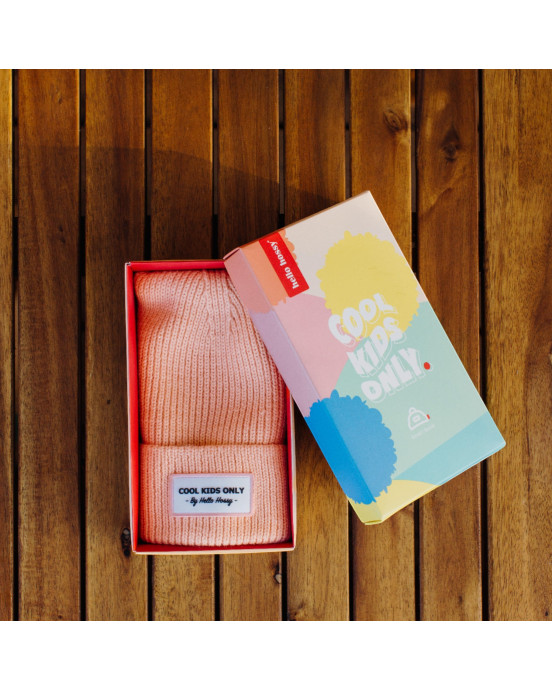 HELLO HOSSY. Σκουφάκι παιδικό Pop Apricot - 6 ετών