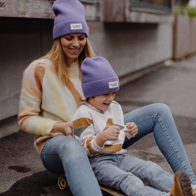 HELLO HOSSY. Σκουφάκι παιδικό Pop Purple - 6 ετών