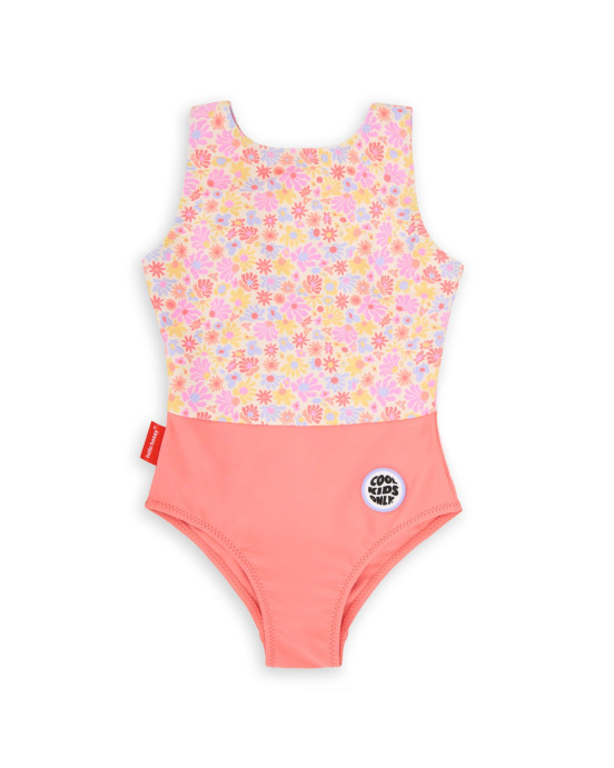 HELLO HOSSY. Παιδικό μαγιό Retro Flowers κορίτσι - 5-6 ετών