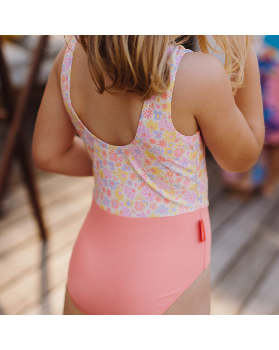 HELLO HOSSY. Παιδικό μαγιό Retro Flowers κορίτσι - 5-6 ετών