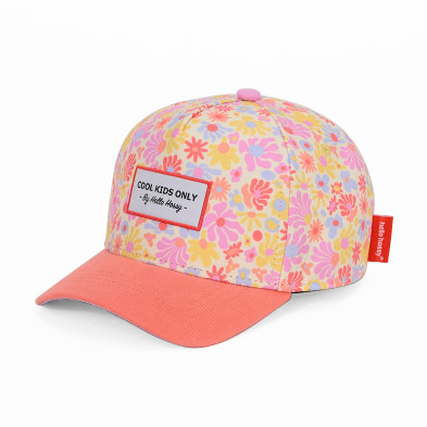 HELLO HOSSY. Καπέλο τζόκευ παιδικό Retro Flowers - 9-18 μηνών