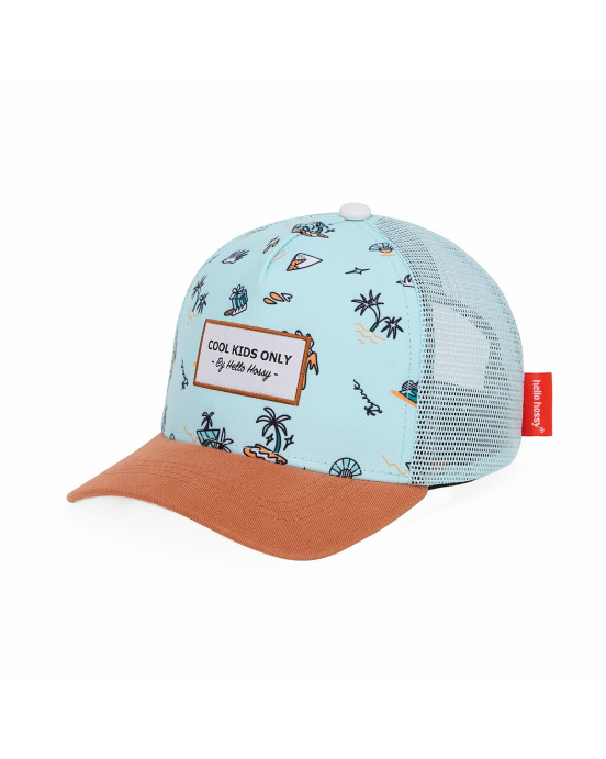 HELLO HOSSY. Καπέλο τζόκευ παιδικό Blue Island - 6+ ετών