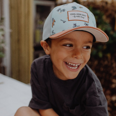 HELLO HOSSY. Καπέλο τζόκευ παιδικό Blue Island - 6+ ετών