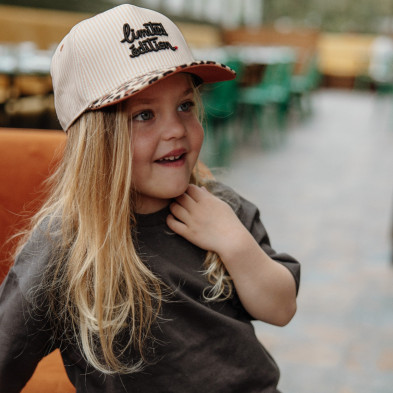 HELLO HOSSY. Καπέλο τζόκευ παιδικό Leopard#5 - 9-18 μηνών