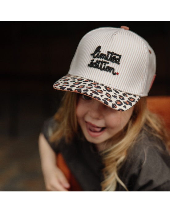 HELLO HOSSY. Καπέλο τζόκευ παιδικό Leopard#5 - 9-18 μηνών