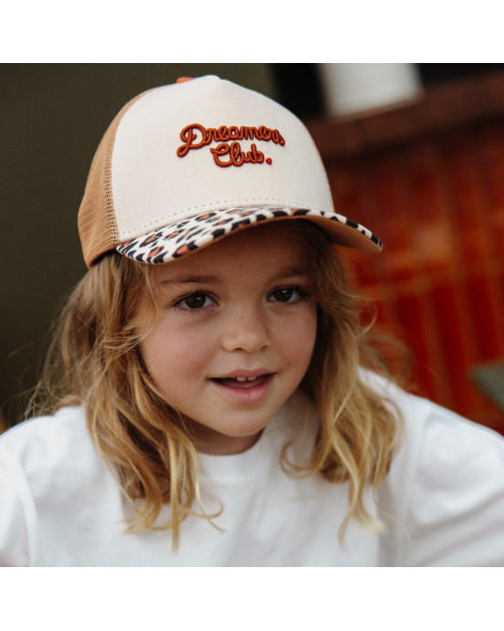 HELLO HOSSY. Καπέλο τζόκευ παιδικό Leopard#2 - 9-18 μηνών