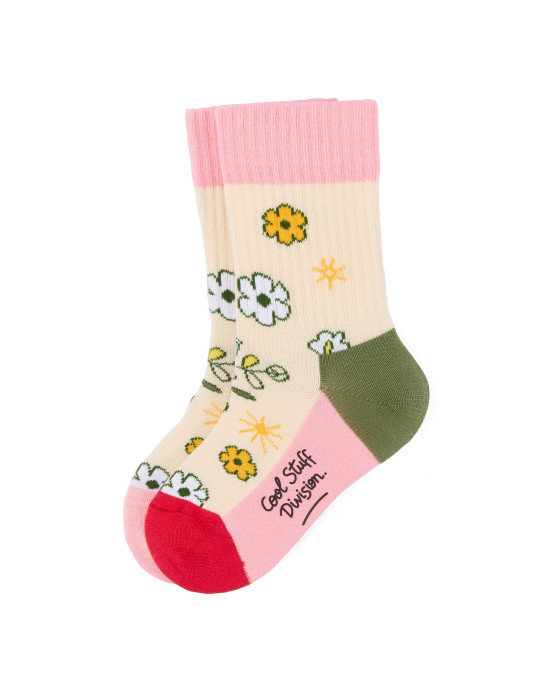 HELLO HOSSY. Σετ 3 ζευγάρια κάλτσες Wildflowers - 1-2 ετών