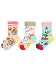 HELLO HOSSY. Σετ 3 ζευγάρια κάλτσες Food - 1-2 ετών