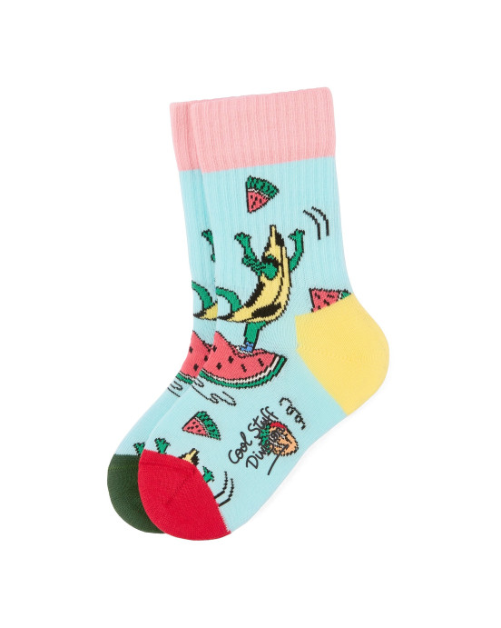 HELLO HOSSY. Σετ 3 ζευγάρια κάλτσες Food - 1-2 ετών