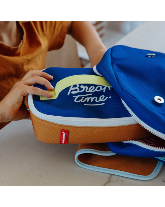 HELLO HOSSY. Τσαντάκι μεταφοράς φαγητού Mini Blue Canyon