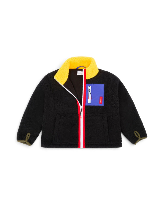 HELLO HOSSY. Παιδικό μπουφάν fleece Midnight Lemon