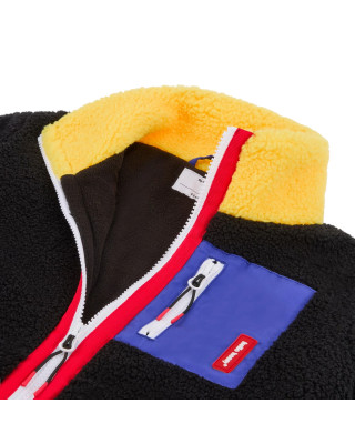 HELLO HOSSY. Παιδικό μπουφάν fleece Midnight Lemon