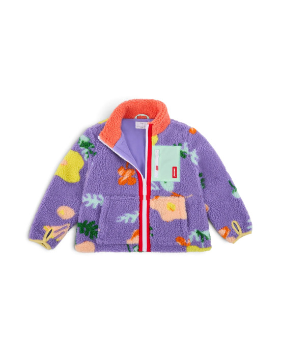 HELLO HOSSY. Παιδικό μπουφάν fleece Floral