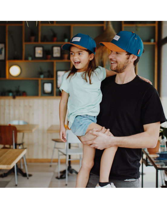 HELLO HOSSY. Καπέλο τζόκευ παιδικό Mini Duck Blue - 2-5 ετών