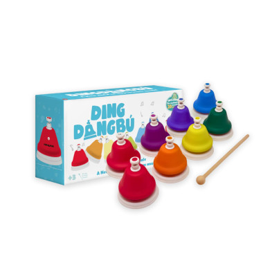 Juegaconmigo. Μουσικά κουδουνάκια Dingdangdong Push με 8 νότες