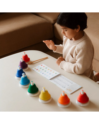 Juegaconmigo. Μουσικά κουδουνάκια Dingdangdong Push με 8 νότες