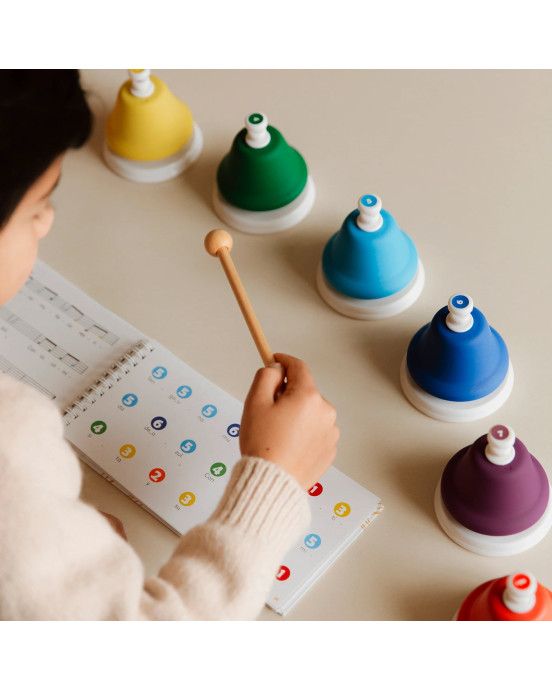 Juegaconmigo. Μουσικά κουδουνάκια Dingdangdong Push με 8 νότες