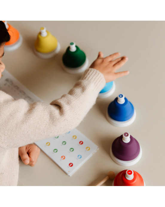 Juegaconmigo. Μουσικά κουδουνάκια Dingdangdong Push με 8 νότες