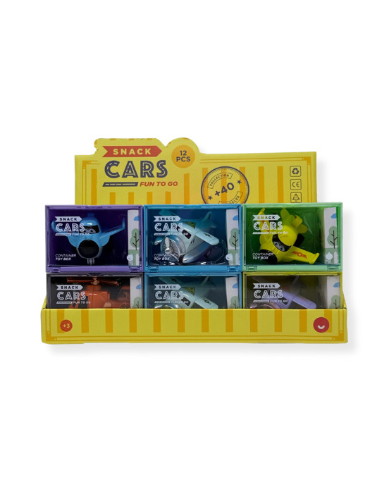 Juegaconmigo. Οχηματάκια Snack Cars Series 2