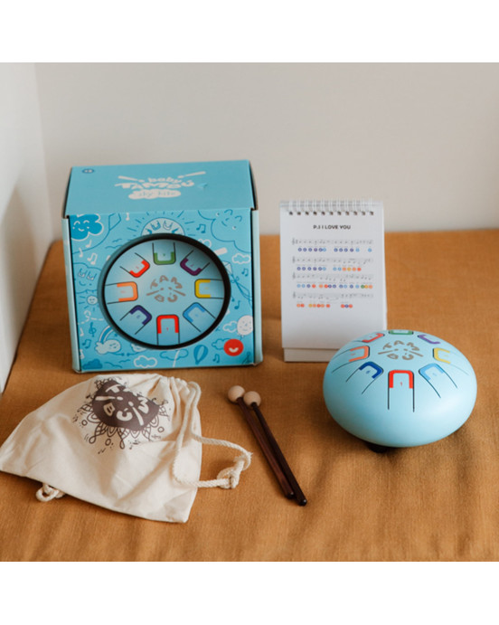 Juegaconmigo. Μεταλλόφωνο Baby Tambu με 8 νότες (Γαλάζιο)