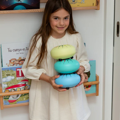 Juegaconmigo. Μεταλλόφωνο Baby Tambu με 8 νότες (Γκρι)