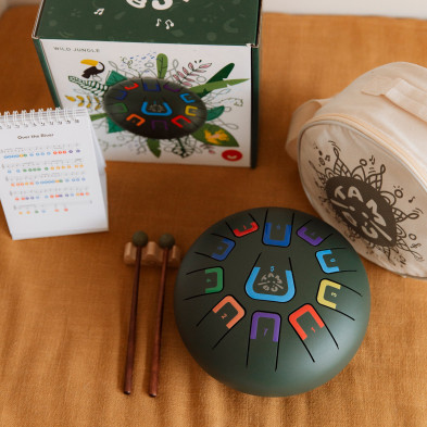 Juegaconmigo. Μεταλλόφωνο Tambu με 11 νότες (Jungle Green)