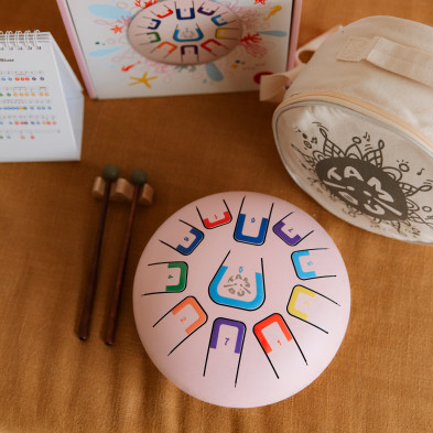 Juegaconmigo. Μεταλλόφωνο Tambu με 11 νότες (Pink)