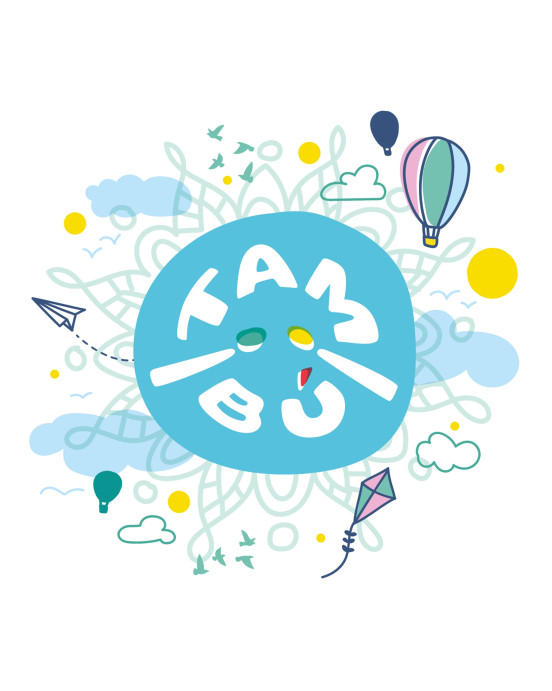 Juegaconmigo. Μεταλλόφωνο Tambu με 11 νότες (Turquoise)