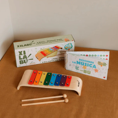Juegaconmigo. Ξυλόφωνο Xilabu με 8 νότες