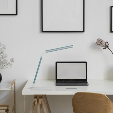 KAJA LIGHTING. Φωτιστικό γραφείου NIKO τιρκουάζ