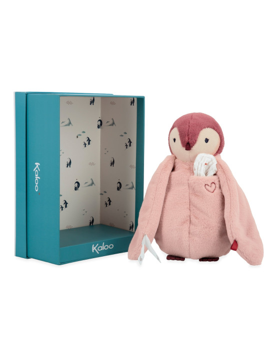 COMPLICES. Υφασμάτινο Πιγκουινάκι με πανάκι παρηγοριάς Ροζ