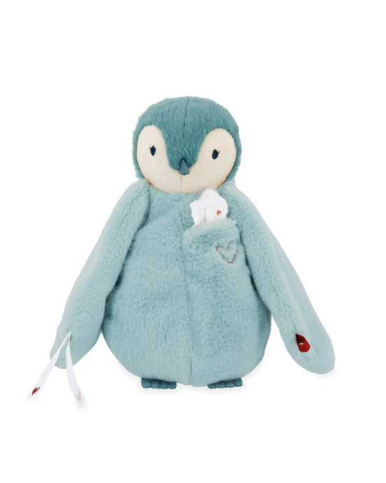 COMPLICES. Υφασμάτινο Πιγκουινάκι με πανάκι παρηγοριάς Πράσινο