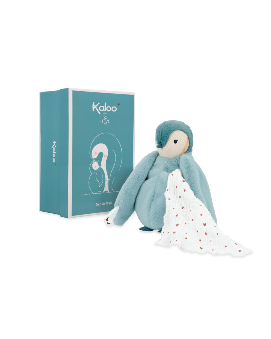 COMPLICES. Υφασμάτινο Πιγκουινάκι με πανάκι παρηγοριάς Πράσινο