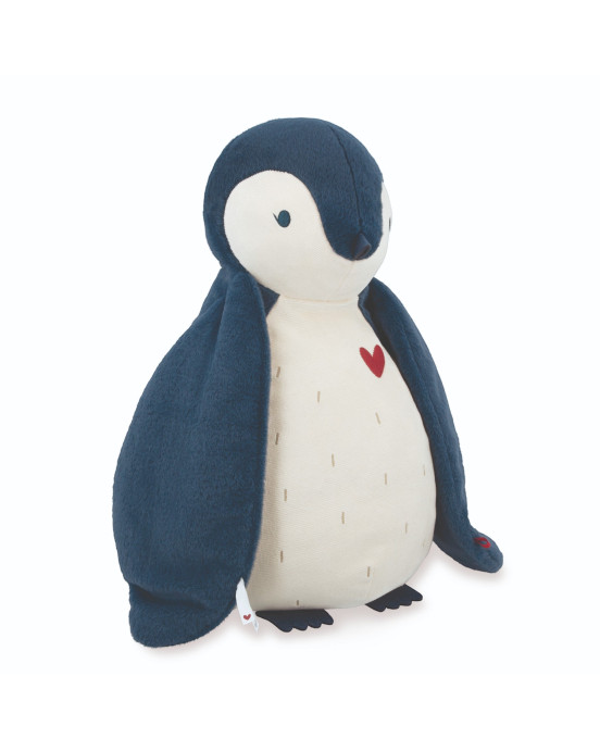 COMPLICES. Λούτρινο Πιγκουινάκι με πανάκι αγκαλιάς 50εκ.