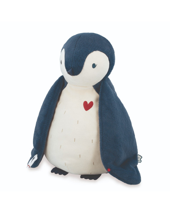 COMPLICES. Λούτρινο Πιγκουινάκι με πανάκι αγκαλιάς 50εκ.