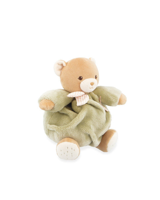 INTEMPOREL. Μαλακό αρκουδάκι Patapouf - Πράσινο 17εκ.