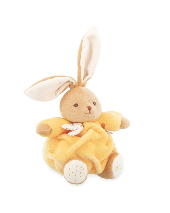 INTEMPOREL. Μαλακό κουνελάκι Patapouf - Κίτρινο 17εκ.