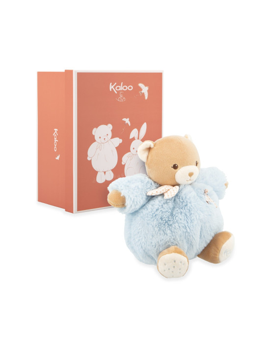 INTEMPOREL. Μαλακό αρκουδάκι Patapouf - Γαλάζιο 17εκ.