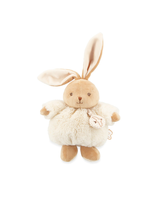 INTEMPOREL. Υφασμάτινο μουσικό κουνελάκι - Cream 17εκ.