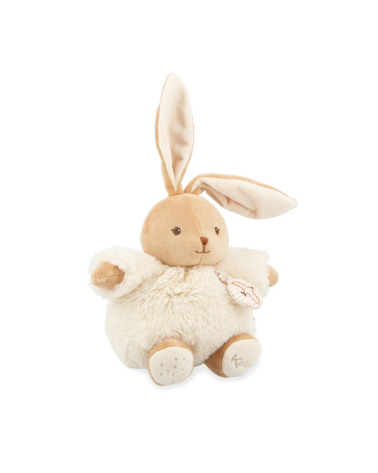 INTEMPOREL. Υφασμάτινο μουσικό κουνελάκι - Cream 17εκ.