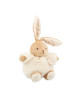 INTEMPOREL. Υφασμάτινο μουσικό κουνελάκι - Cream 17εκ.